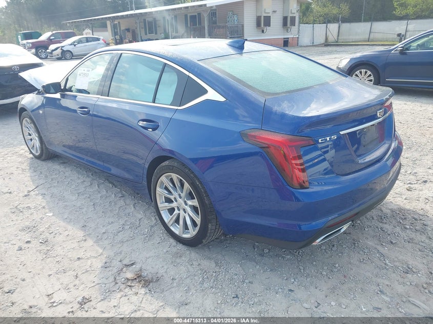 2023 Cadillac Ct5 VIN 1G6DW5RK5P0111450 IAAI salvage auction — FRONT END, Wait Title, sold $7,100 on 2026-08-21 (photo 3)