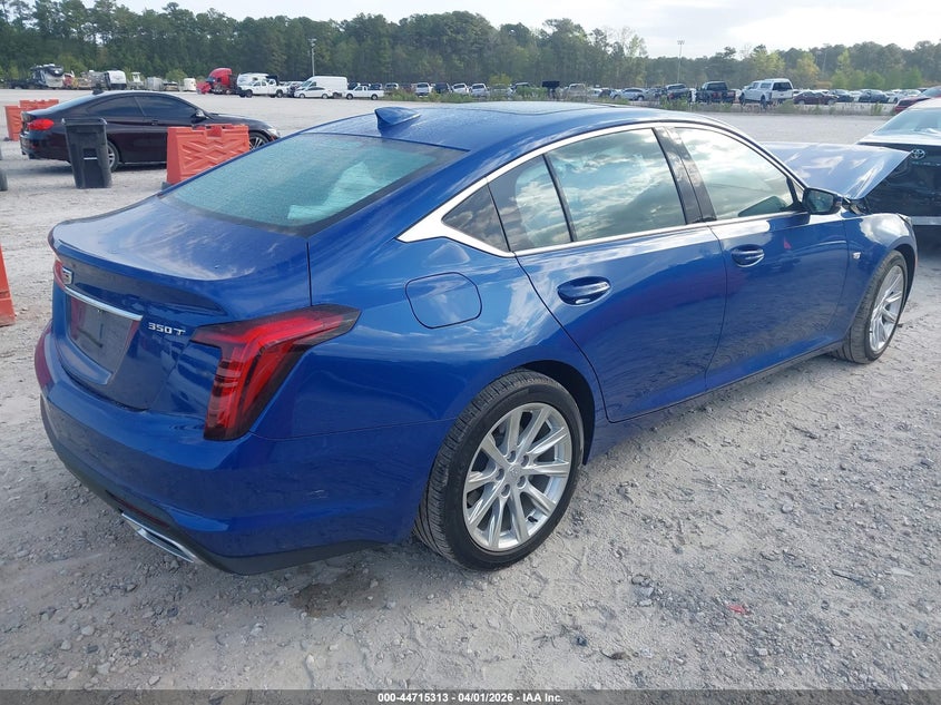 2023 Cadillac Ct5 VIN 1G6DW5RK5P0111450 IAAI salvage auction — FRONT END, Wait Title, sold $7,100 on 2026-08-21 (photo 4)