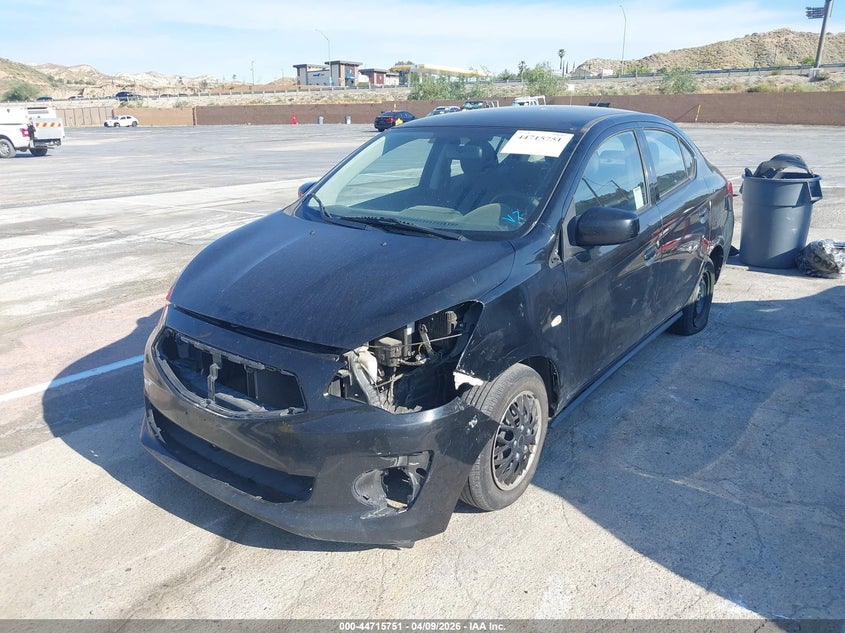 2020 Mitsubishi Mirage VIN ML32F3FJ4LHF08895 IAAI salvage auction — FRONT END, Wait Title, sold $925 on 2026-07-15 (photo 2)