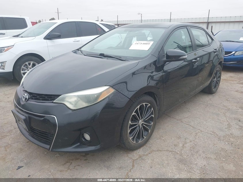2015 Toyota Corolla VIN 5YFBURHE1FP245048 IAAI salvage auction — REAR END, Wait Title, sold $1,050 on 2026-07-28 (photo 2)