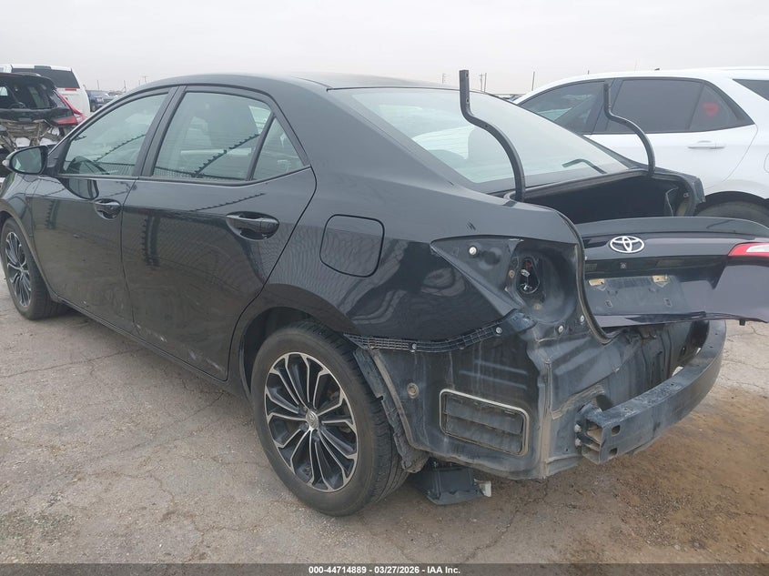 2015 Toyota Corolla VIN 5YFBURHE1FP245048 IAAI salvage auction — REAR END, Wait Title, sold $1,050 on 2026-07-28 (photo 3)