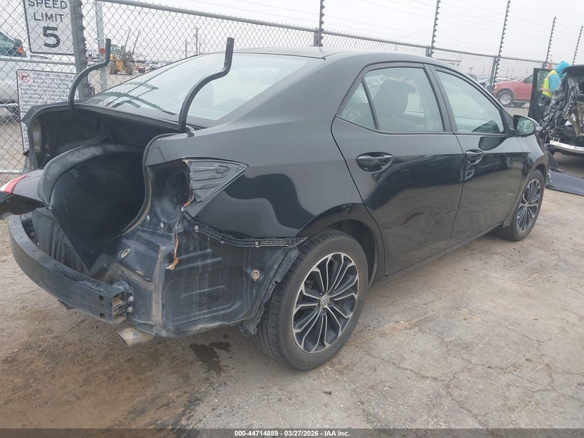 2015 Toyota Corolla VIN 5YFBURHE1FP245048 IAAI salvage auction — REAR END, Wait Title, sold $1,050 on 2026-07-28 (photo 4)