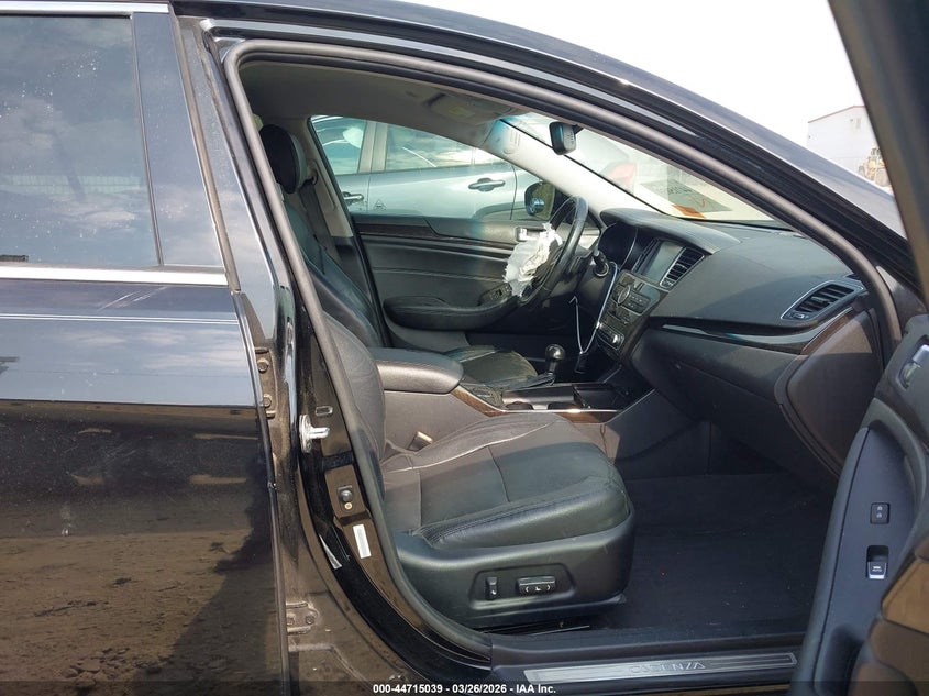 2015 Kia Cadenza VIN KNALN4D76F5190960 IAAI salvage auction — FRONT END, Salvage (Georgia), sold $675 on 2026-07-09 (photo 5)