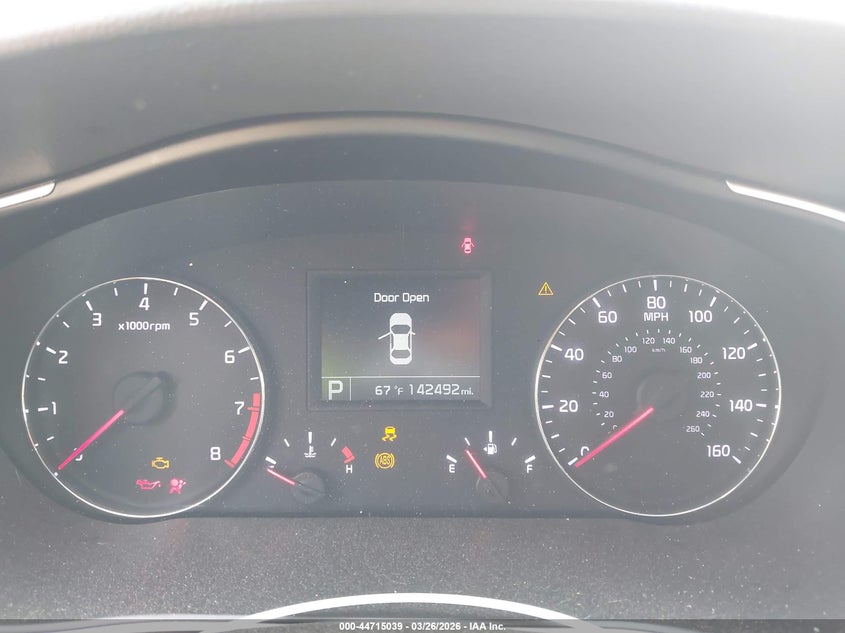 2015 Kia Cadenza VIN KNALN4D76F5190960 IAAI salvage auction — FRONT END, Salvage (Georgia), sold $675 on 2026-07-09 (photo 7)