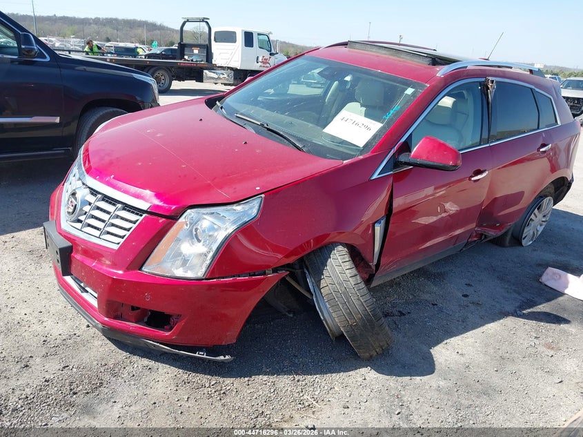 2015 Cadillac Srx VIN 3GYFNEE3XFS616490 IAAI salvage auction — SIDE, Salvage (Oklahoma), sold $1,150 on 2026-07-26 (photo 2)