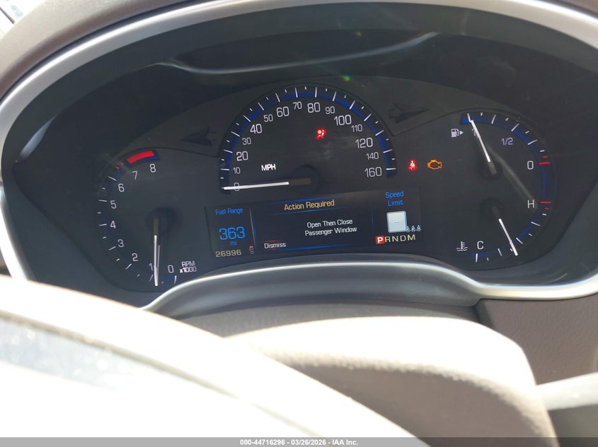 2015 Cadillac Srx VIN 3GYFNEE3XFS616490 IAAI salvage auction — SIDE, Salvage (Oklahoma), sold $1,150 on 2026-07-26 (photo 7)