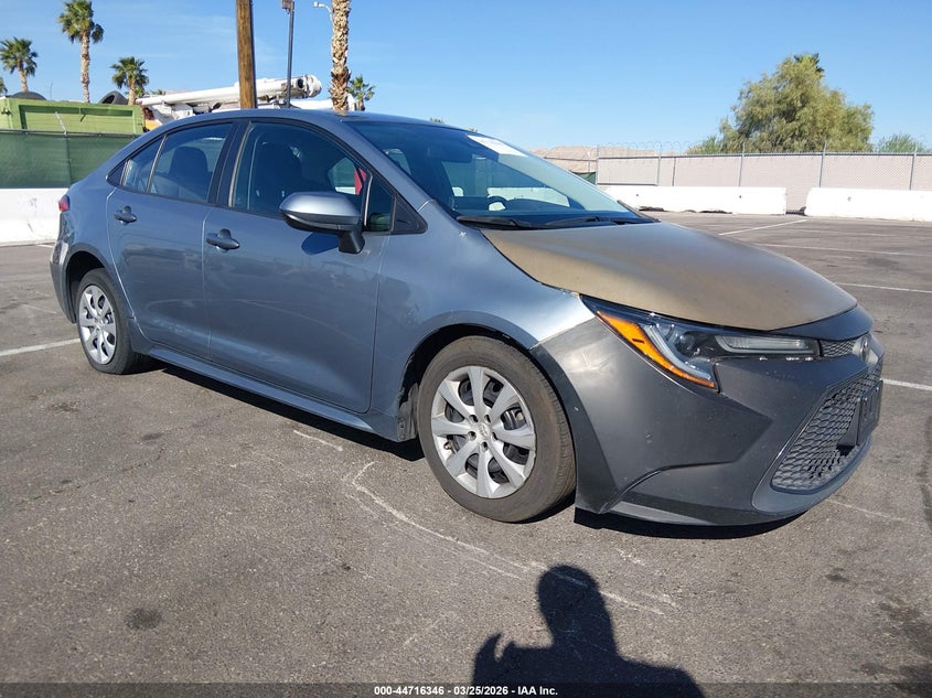 2022 Toyota Corolla VIN 5YFEPMAE2NP279726 IAAI salvage auction — LEFT FRONT, Salvage (Nevada), sold $4,500 on 2026-07-31 (photo 1)