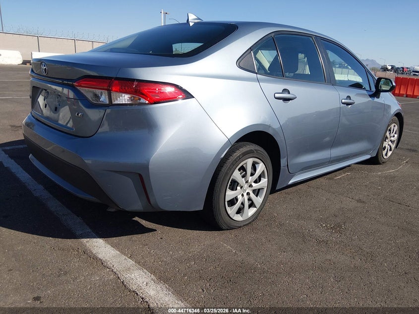 2022 Toyota Corolla VIN 5YFEPMAE2NP279726 IAAI salvage auction — LEFT FRONT, Salvage (Nevada), sold $4,500 on 2026-07-31 (photo 4)