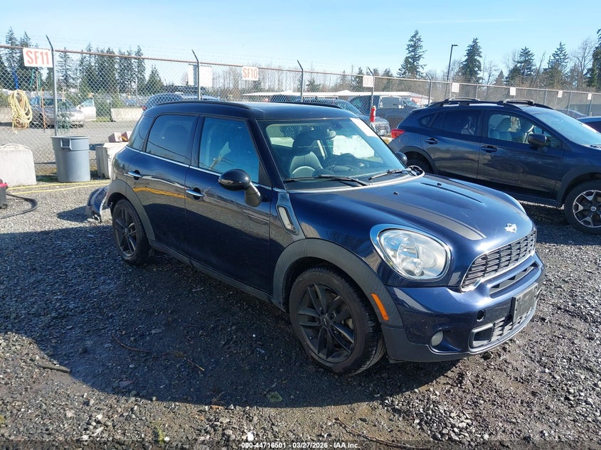 2012 Mini VIN WMWZC3C51CWL86983 IAAI salvage auction — REAR END, Wait Title, sold $700 on 2026-08-09 (photo 1)