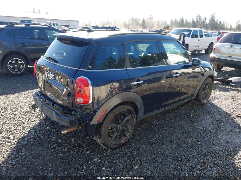 2012 Mini VIN WMWZC3C51CWL86983 IAAI salvage auction — REAR END, Wait Title, sold $700 on 2026-08-09 (photo 4)