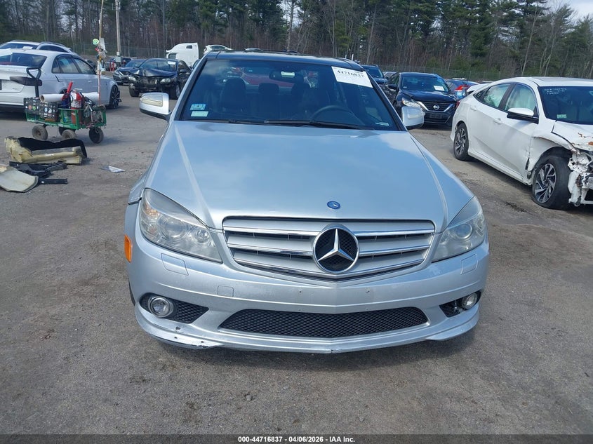 2008 Mercedes-benz C-klasse VIN WDDGF81X58F171994 IAAI salvage auction — FRESH WATER, Reconstructed (Massachusetts), sold $400 on 2026-07-17 (photo 6)