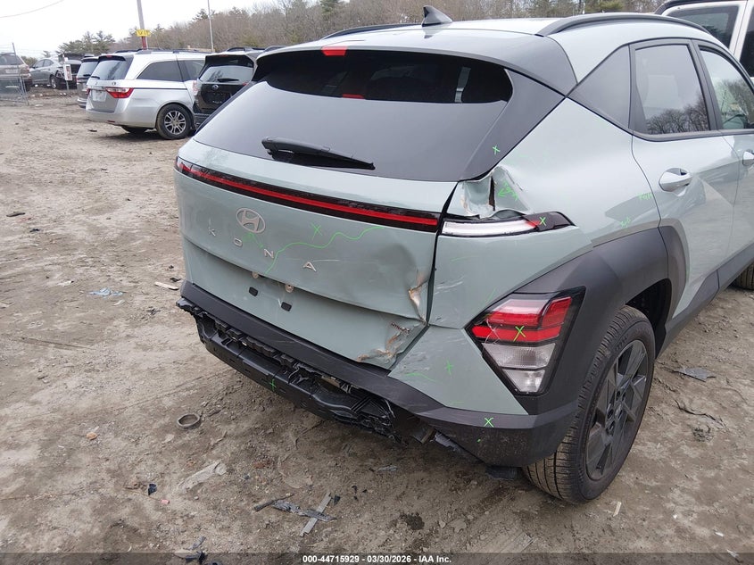 2026 Hyundai Kona VIN KM8HFCABXTU405116 IAAI salvage auction — RIGHT REAR, Salvage (Massachusetts), sold $9,600 on 2026-07-28 (photo 6)