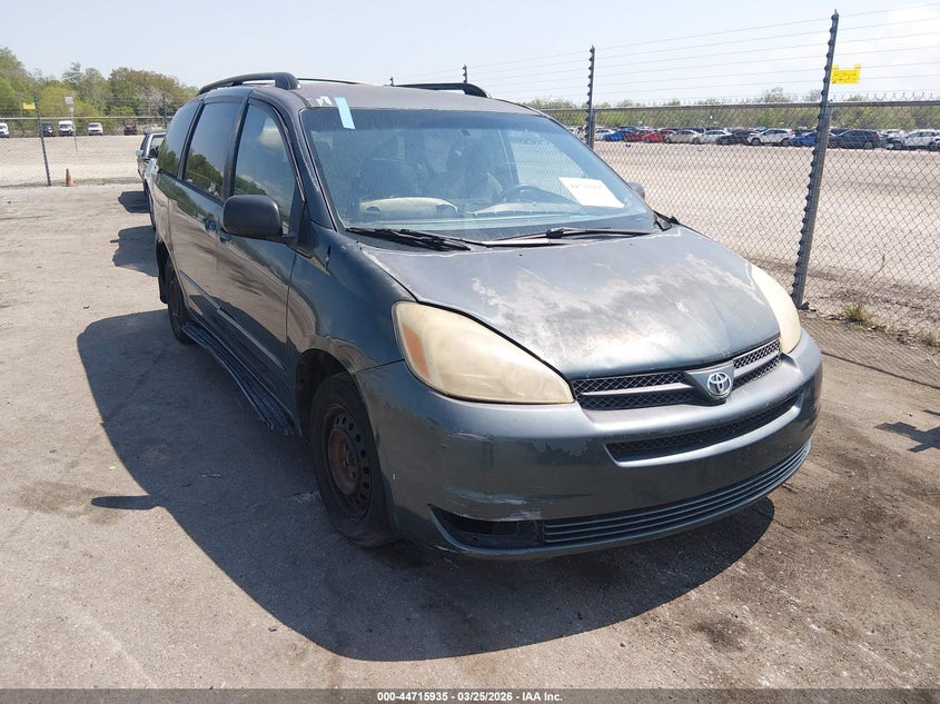 2005 Toyota Sienna VIN 5TDZA23C95S287221 IAAI salvage auction — SIDE, Clear (Texas), sold $650 on 2026-07-29 (photo 1)