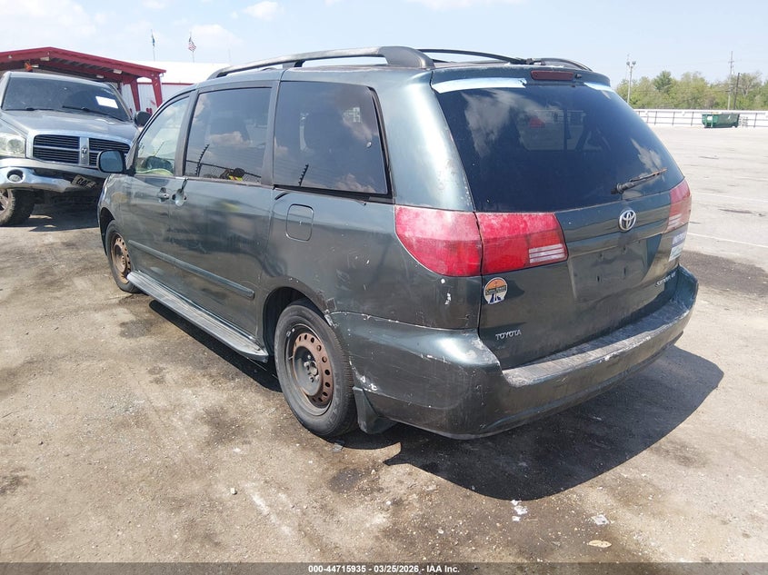 2005 Toyota Sienna VIN 5TDZA23C95S287221 IAAI salvage auction — SIDE, Clear (Texas), sold $650 on 2026-07-29 (photo 3)