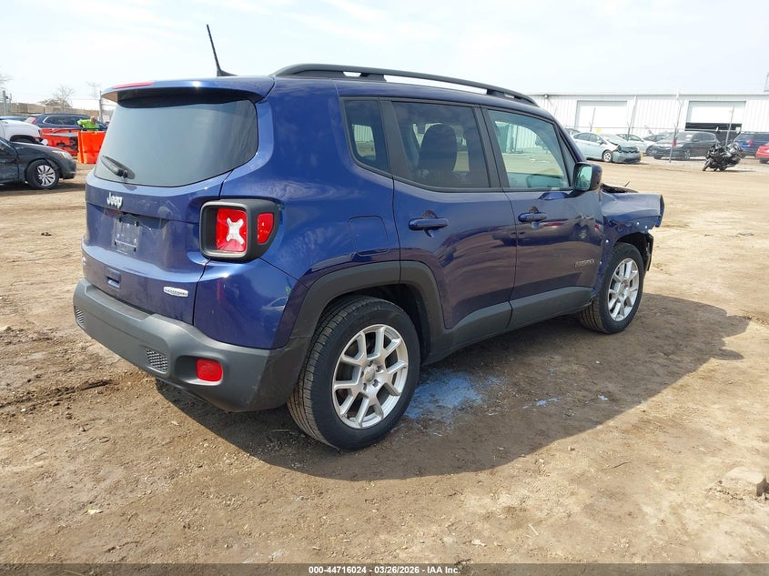2019 Jeep Renegade VIN ZACNJABBXKPK83847 IAAI salvage auction — RIGHT FRONT, Salvage (Illinois), sold $1,900 on 2026-07-15 (photo 4)