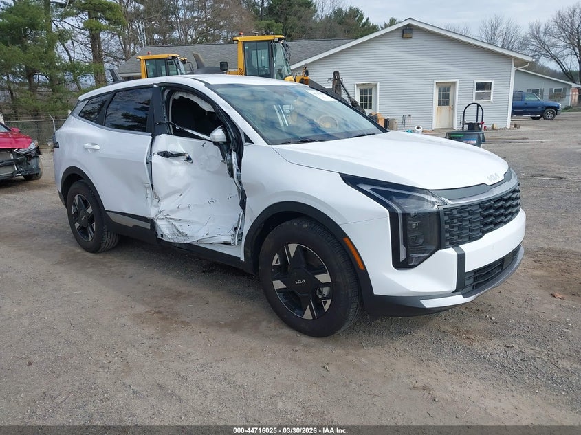 2026 Kia Sportage VIN 5XYK23DF2TG405326 IAAI salvage auction — RIGHT SIDE, Salvage (Ohio), sold $11,500 on 2026-08-01 (photo 1)