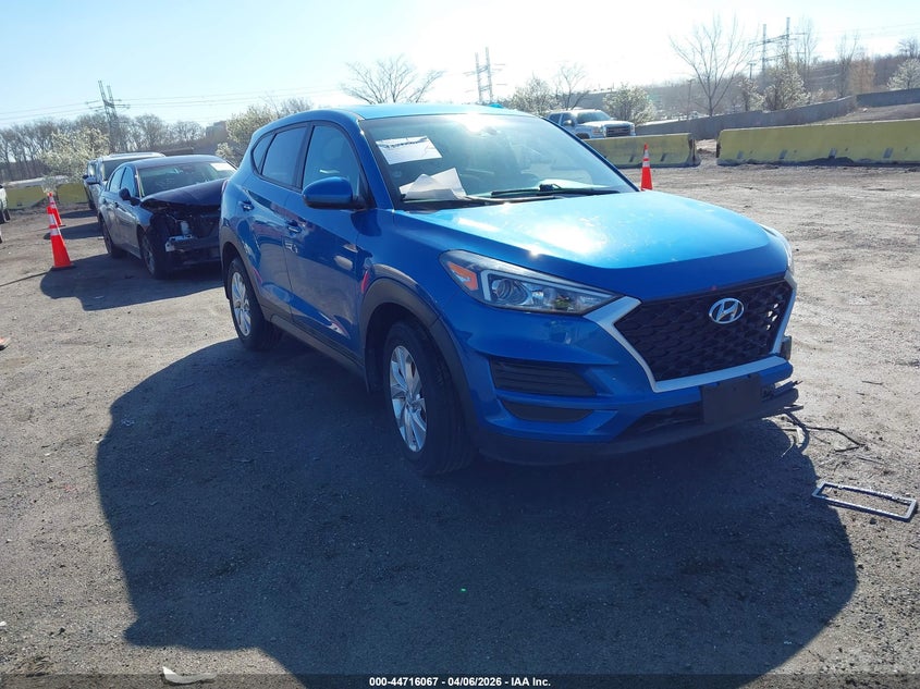 2020 Hyundai Tucson VIN KM8J2CA42LU208259 IAAI salvage auction — LEFT SIDE, Wait Title, sold $1,450 on 2026-07-28 (photo 1)
