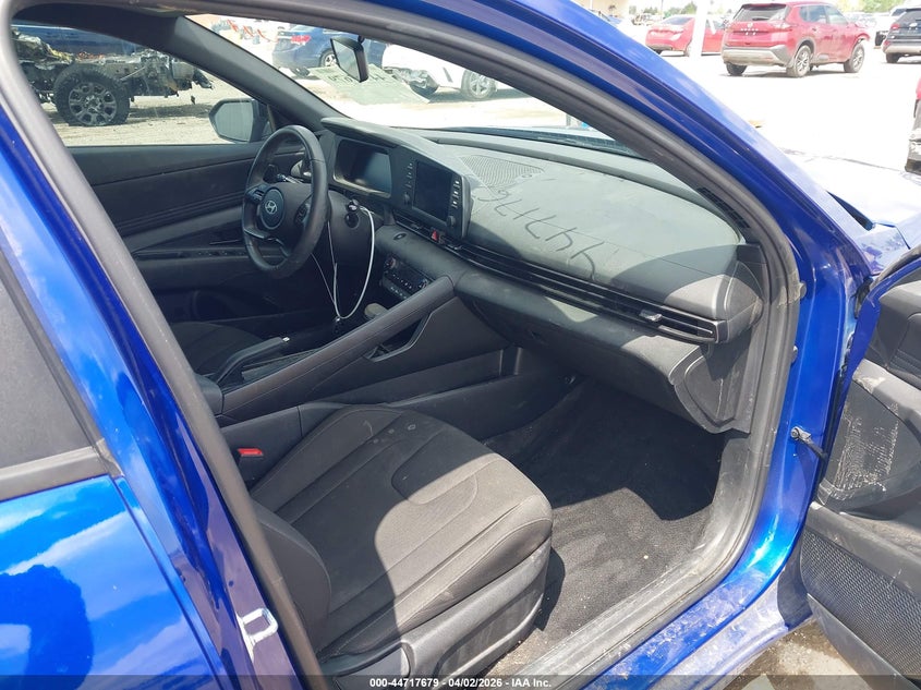 2025 Hyundai Elantra VIN KMHLM4DG8SU882333 IAAI salvage auction — FRONT END, Wait Title, sold $6,500 on 2026-07-15 (photo 5)