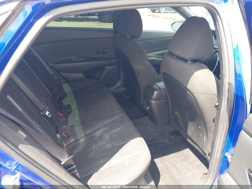 2025 Hyundai Elantra VIN KMHLM4DG8SU882333 IAAI salvage auction — FRONT END, Wait Title, sold $6,500 on 2026-07-15 (photo 8)