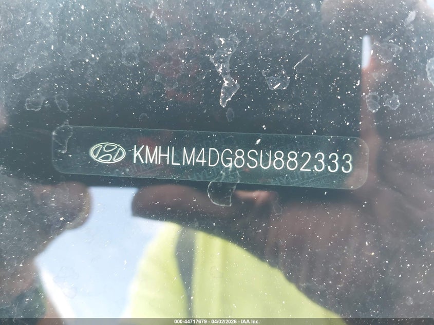 2025 Hyundai Elantra VIN KMHLM4DG8SU882333 IAAI salvage auction — FRONT END, Wait Title, sold $6,500 on 2026-07-15 (photo 9)