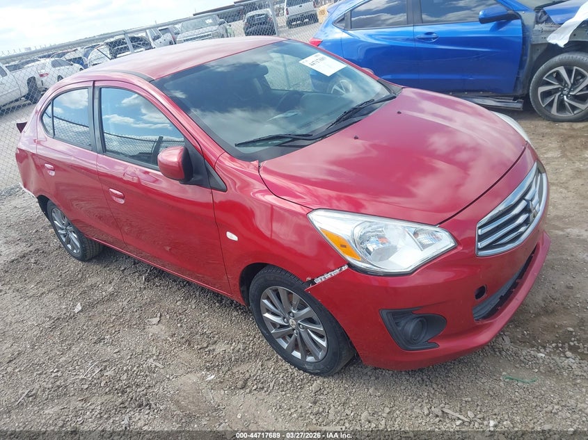 2018 Mitsubishi Mirage VIN ML32F3FJ2JHF10710 IAAI salvage auction — TRANSMISSION, Original (Texas), sold $675 on 2026-07-28 (photo 1)