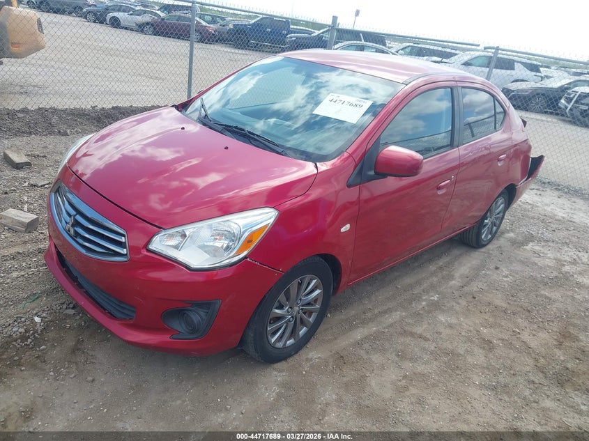 2018 Mitsubishi Mirage VIN ML32F3FJ2JHF10710 IAAI salvage auction — TRANSMISSION, Original (Texas), sold $675 on 2026-07-28 (photo 2)