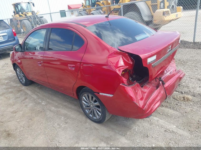 2018 Mitsubishi Mirage VIN ML32F3FJ2JHF10710 IAAI salvage auction — TRANSMISSION, Original (Texas), sold $675 on 2026-07-28 (photo 3)
