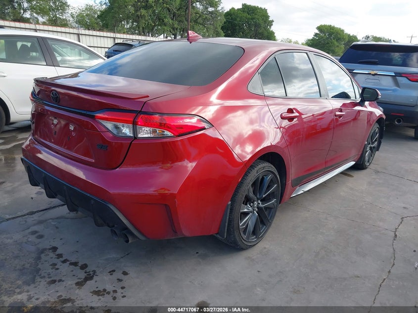 2024 Toyota Corolla VIN 5YFS4MCE7RP184402 IAAI salvage auction — LEFT SIDE, Original (Texas), sold $6,800 on 2026-07-07 (photo 4)