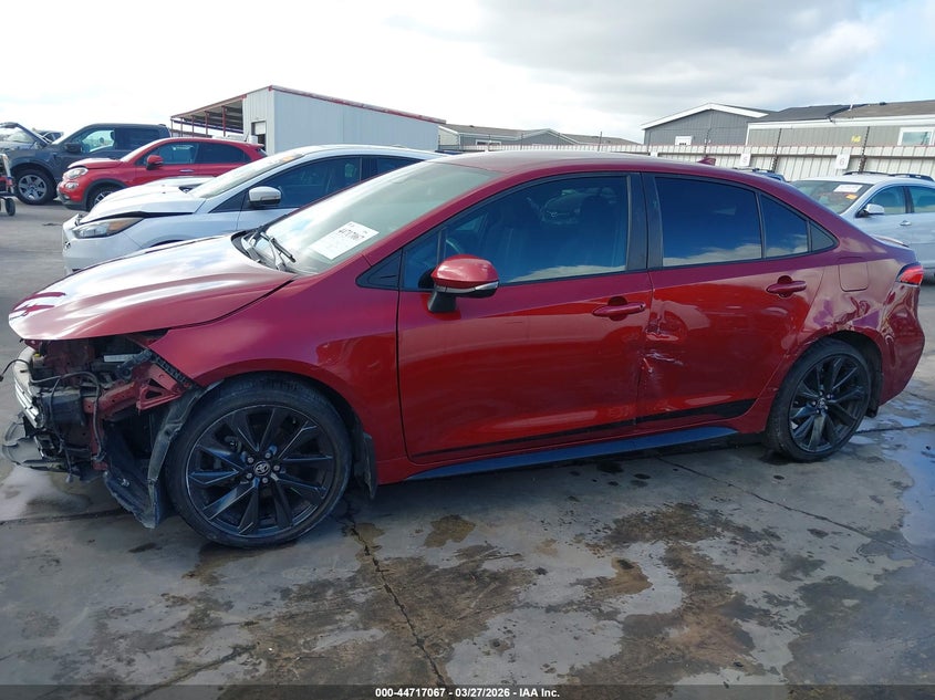 2024 Toyota Corolla VIN 5YFS4MCE7RP184402 IAAI salvage auction — LEFT SIDE, Original (Texas), sold $6,800 on 2026-07-07 (photo 6)
