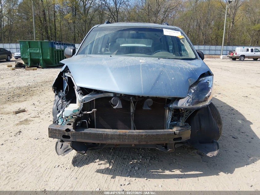 2008 Toyota Sienna VIN 5TDZK23C08S166899 IAAI salvage auction — FRONT END, Salvage (Georgia), sold $700 on 2026-07-23 (photo 6)