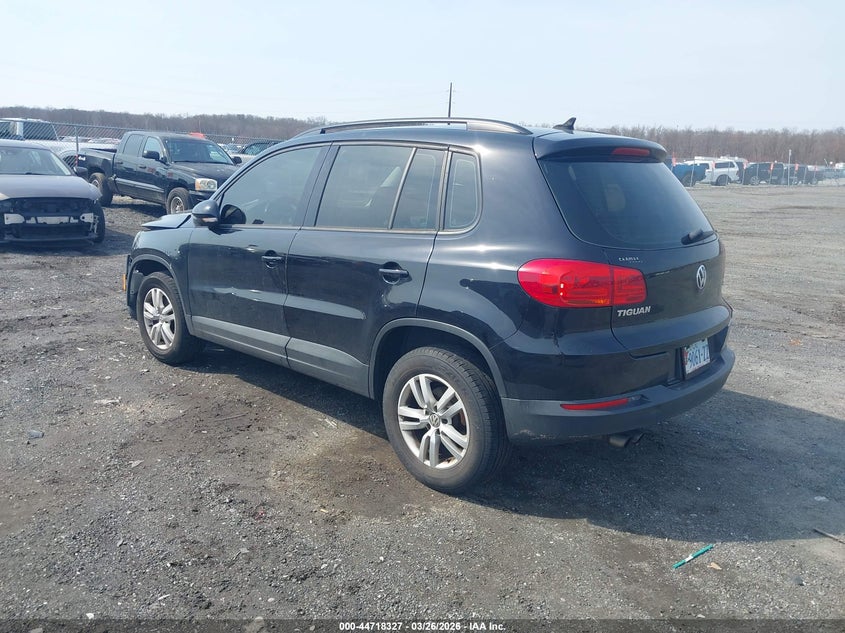 2017 Volkswagen Tiguan VIN WVGAV7AX5HK020217 IAAI salvage auction — UNKNOWN, Salvage - Greater Than 75% (Maryland), sold $1,325 on 2026-07-27 (photo 3)