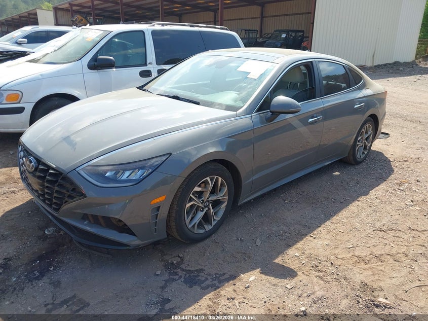2021 Hyundai Sonata VIN KMHL14JA8MA151348 IAAI salvage auction — FRONT END, Wait Title, sold $5,050 on 2026-07-08 (photo 2)