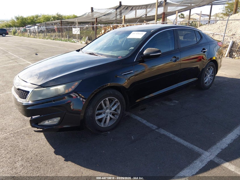 2013 Kia Optima VIN 5XXGM4A75DG217389 IAAI salvage auction — THEFT, Salvage (Nevada), sold $625 on 2026-07-31 (photo 2)