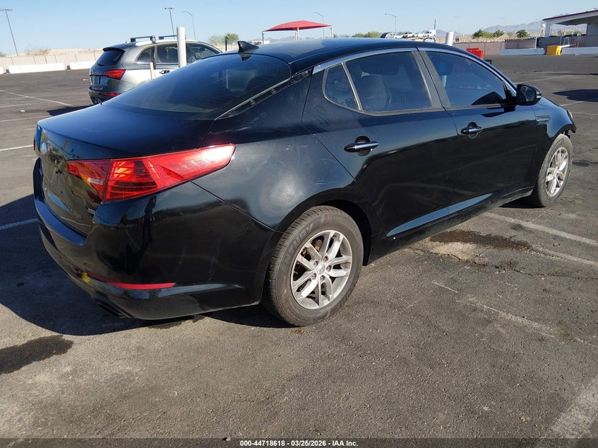 2013 Kia Optima VIN 5XXGM4A75DG217389 IAAI salvage auction — THEFT, Salvage (Nevada), sold $625 on 2026-07-31 (photo 4)