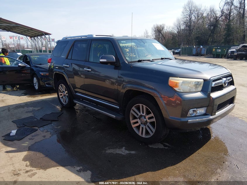 2011 Toyota 4runner VIN JTEBU5JR1B5060975 IAAI salvage auction — REAR END, Salvage - Greater Than 75% (Maryland), sold $7,600 on 2026-07-30 (photo 1)