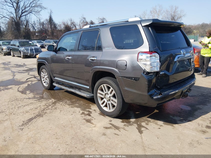 2011 Toyota 4runner VIN JTEBU5JR1B5060975 IAAI salvage auction — REAR END, Salvage - Greater Than 75% (Maryland), sold $7,600 on 2026-07-30 (photo 3)