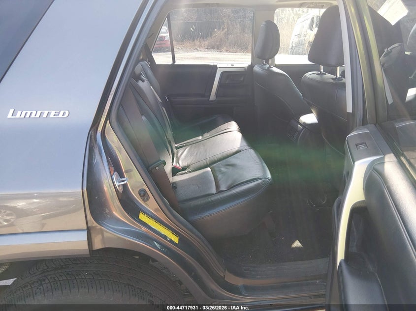 2011 Toyota 4runner VIN JTEBU5JR1B5060975 IAAI salvage auction — REAR END, Salvage - Greater Than 75% (Maryland), sold $7,600 on 2026-07-30 (photo 8)