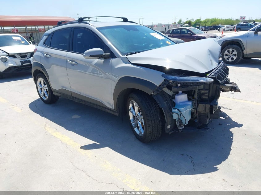 2022 Hyundai Kona VIN KM8K62AB1NU768164 IAAI salvage auction — FRONT END, Original (Texas), sold $25 on 2026-07-27 (photo 1)