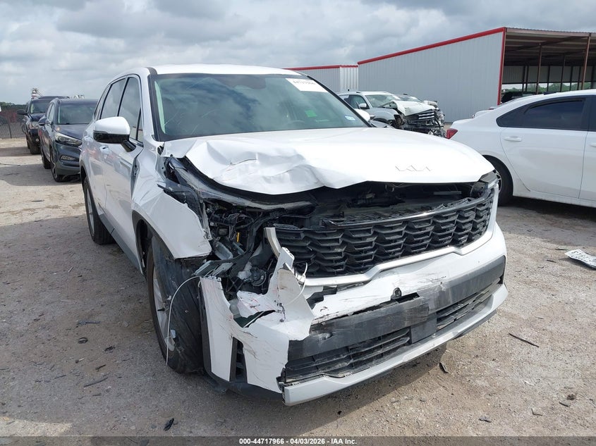 2025 Kia Sorento VIN 5XYRG4JC2SG364114 IAAI salvage auction — FRONT END, Original (Texas), sold $11,000 on 2026-07-14 (photo 1)
