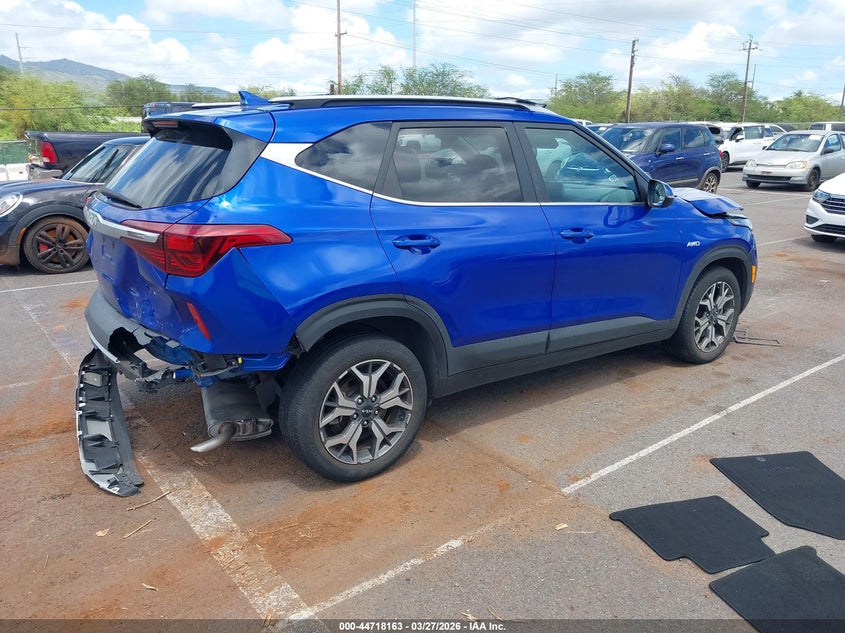 2023 Kia Seltos VIN KNDERCAA8P7404041 IAAI salvage auction — FRONT & REAR, Salvage (Hawaii), sold $2,350 on 2026-07-21 (photo 4)