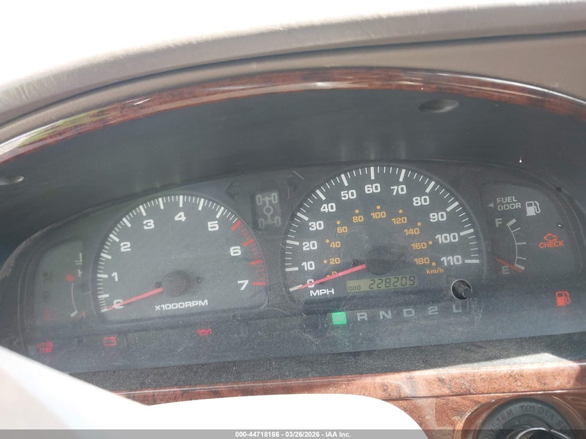 1999 Toyota 4runner VIN JT3HN87R8X9020949 IAAI salvage auction — NORMAL WEAR, Clear - Dealer Only (California), sold $2,050 on 2026-07-13 (photo 7)