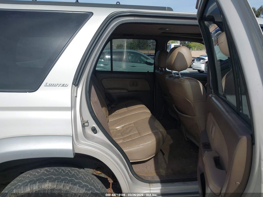 1999 Toyota 4runner VIN JT3HN87R8X9020949 IAAI salvage auction — NORMAL WEAR, Clear - Dealer Only (California), sold $2,050 on 2026-07-13 (photo 8)