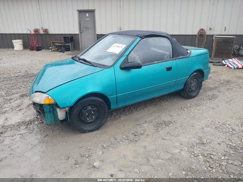 1993 Geo Metro VIN JG1MR3367PK211552 IAAI salvage auction — FRONT END, Salvage (Kentucky), sold $25 on 2026-07-28 (photo 2)