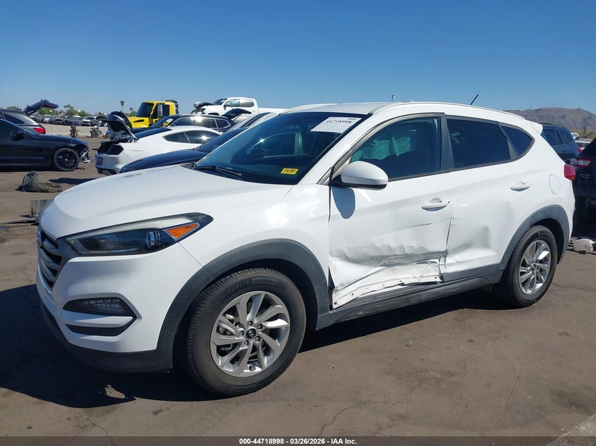 2016 Hyundai Tucson VIN KM8J33A49GU089287 IAAI salvage auction — LEFT SIDE, Wait Title, sold $2,350 on 2026-07-28 (photo 6)