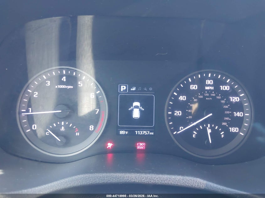 2016 Hyundai Tucson VIN KM8J33A49GU089287 IAAI salvage auction — LEFT SIDE, Wait Title, sold $2,350 on 2026-07-28 (photo 7)