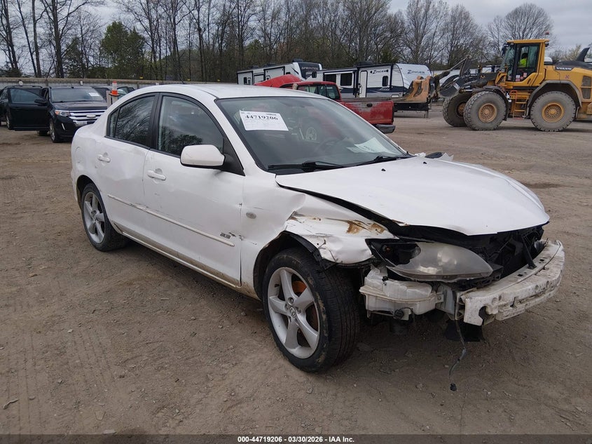 2008 Mazda 3 VIN JM1BK323481163865 IAAI salvage auction — FRONT END, Salvage (Tennessee), sold $300 on 2026-07-15 (photo 1)