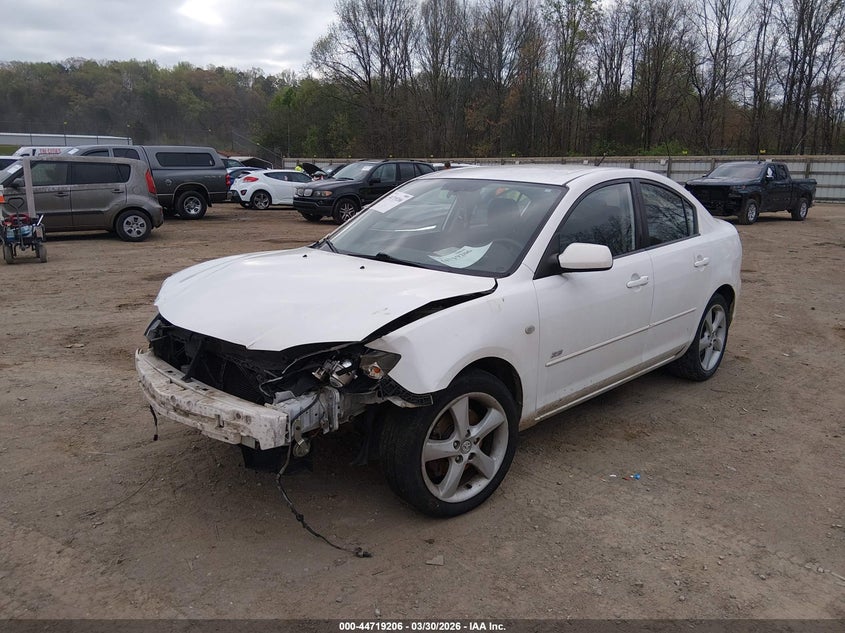 2008 Mazda 3 VIN JM1BK323481163865 IAAI salvage auction — FRONT END, Salvage (Tennessee), sold $300 on 2026-07-15 (photo 2)