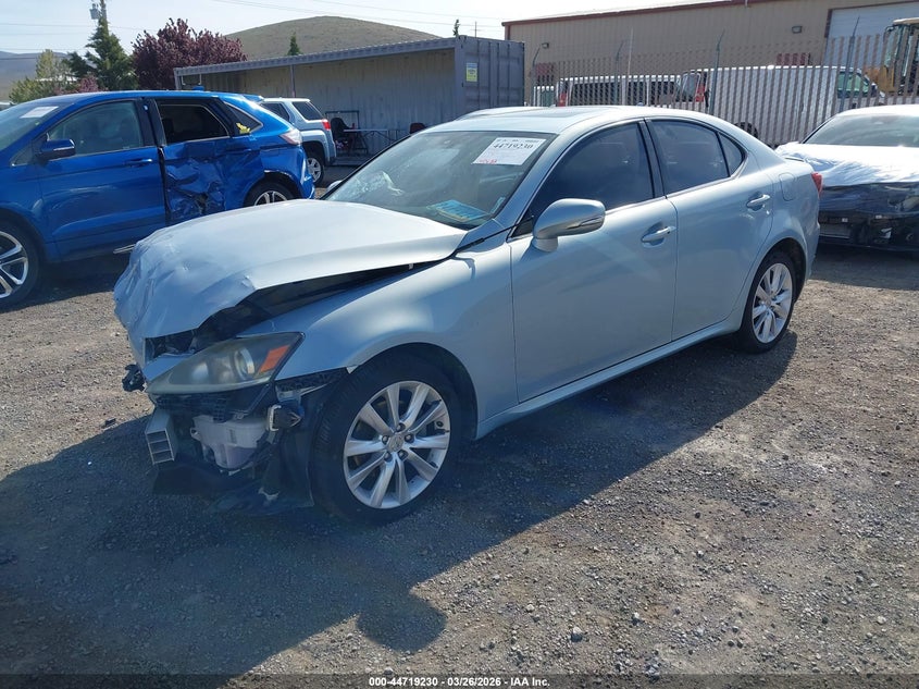 2013 Lexus Is VIN JTHCF5C29D5062316 IAAI salvage auction — FRONT END, Salvage (Nevada), sold $675 on 2026-07-28 (photo 2)
