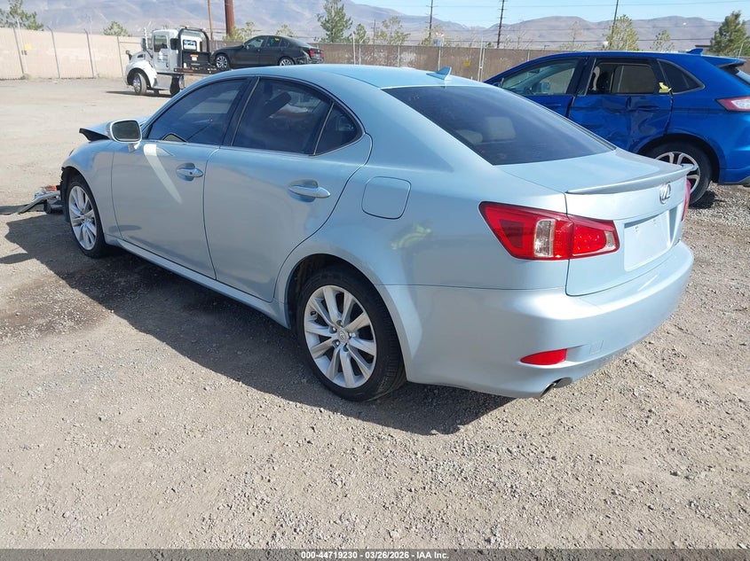 2013 Lexus Is VIN JTHCF5C29D5062316 IAAI salvage auction — FRONT END, Salvage (Nevada), sold $675 on 2026-07-28 (photo 3)