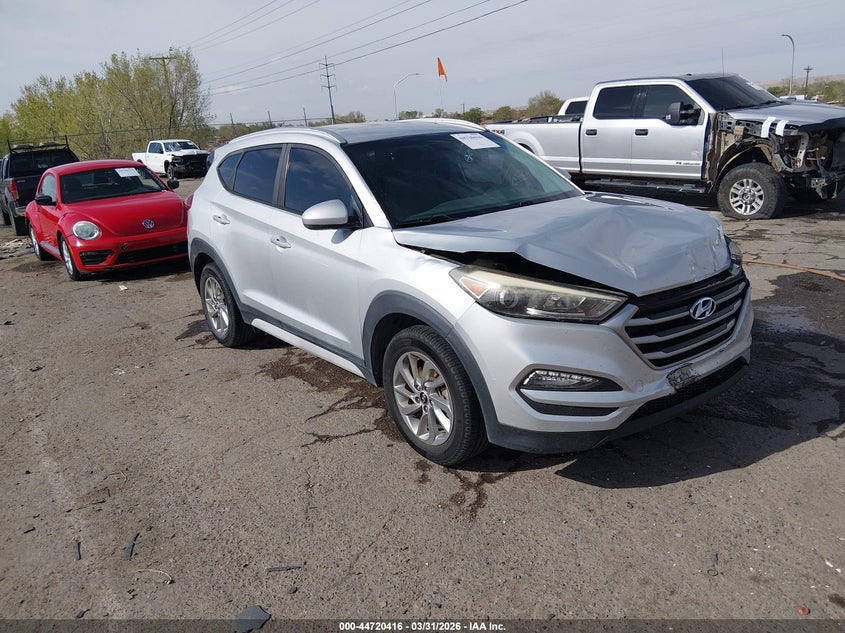 2018 Hyundai Tucson VIN KM8J3CA49JU606644 IAAI salvage auction — FRONT & REAR, Wait Title, sold $2,800 on 2026-07-20 (photo 1)